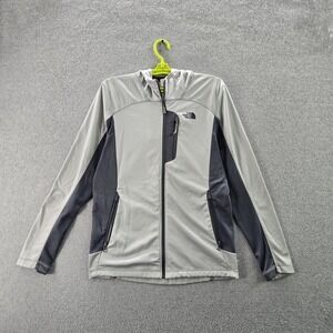 The‎ North Face Men Jacket S Gray Colorblock Cinder Activewear  Zipper Logo